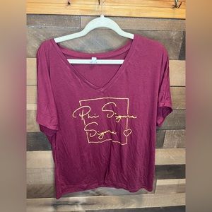 Phi Sigma Sigma Graphic T-Shirt (Women’s, 2X)
